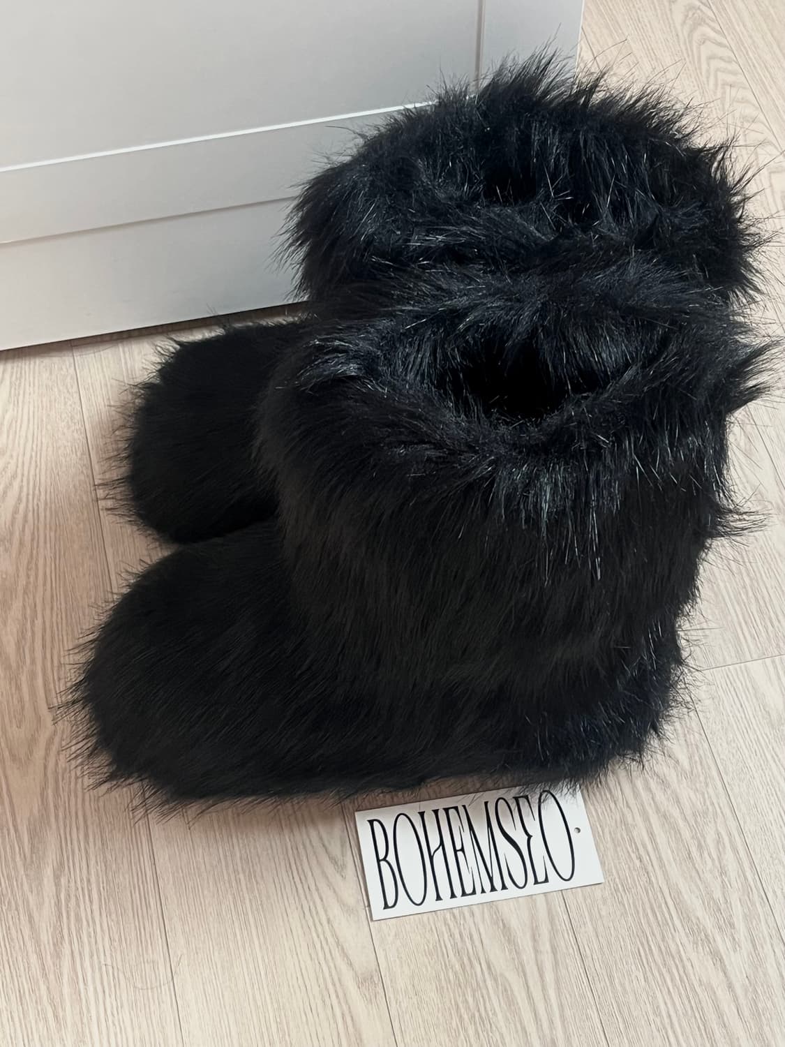 에이블리 로우슬로우 바야바 에코퍼 털부츠 상품이미지3