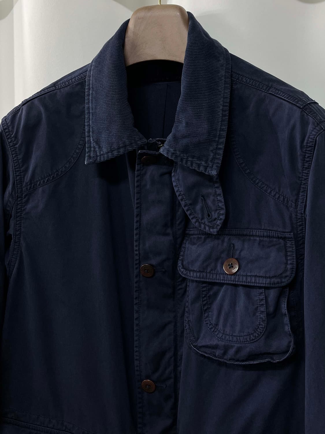 폴로 랄프로렌 퍼플네이비 hbt 모호크 코듀로이 헌팅 필드자켓 상품이미지4