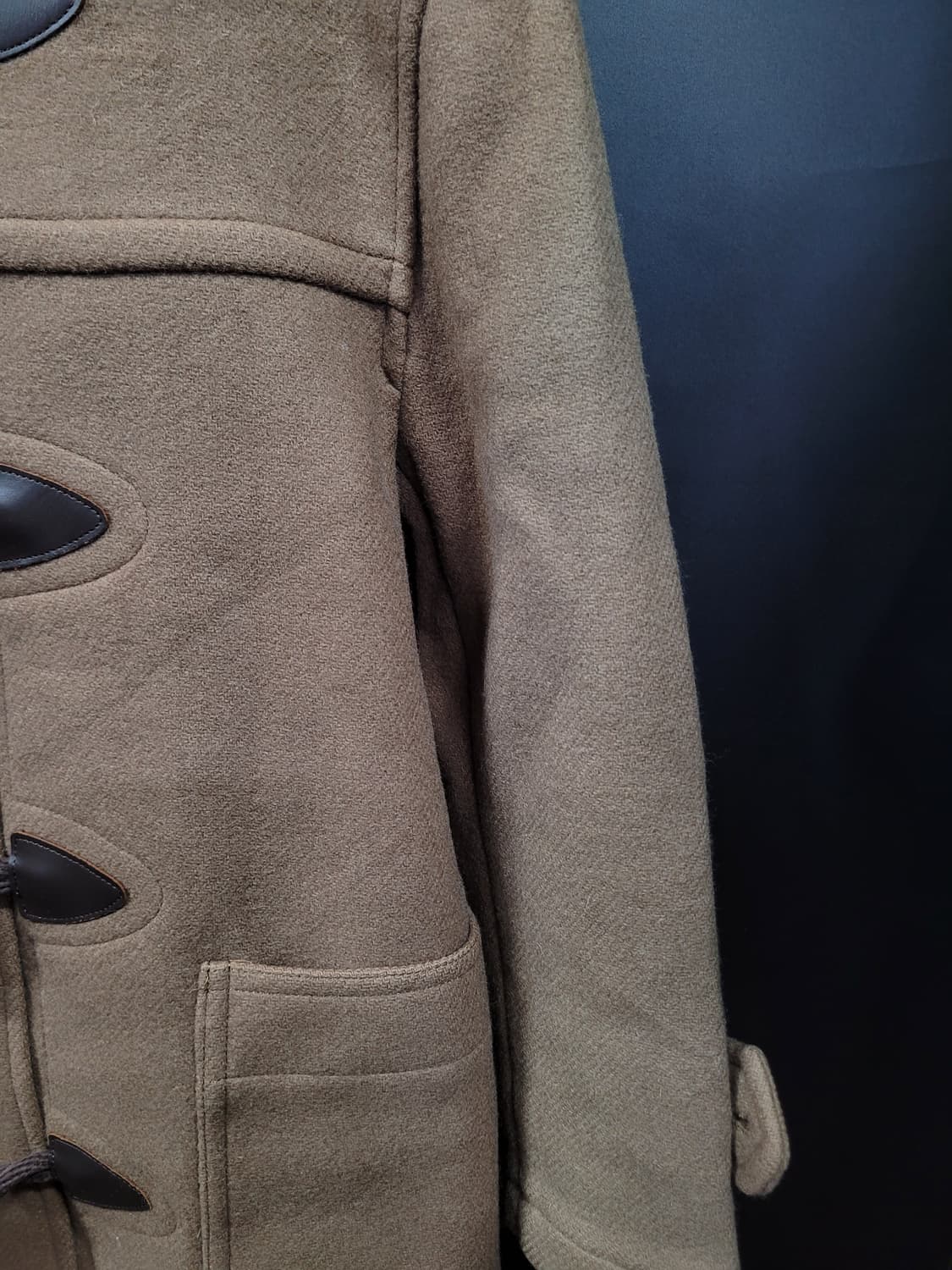 VAN JACKET 빈티지 떡볶이 후드 울 더플코트  상품이미지3