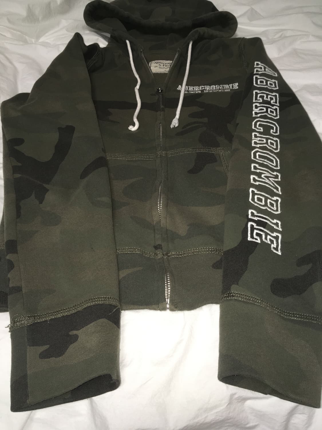 아베크롬비 카모 후드집업 상품이미지4