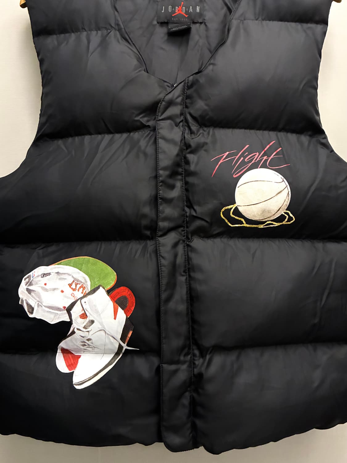 (L)나이키 조던 플라이트 아티스트 시리즈 패딩베스트 패딩조끼 상품이미지3