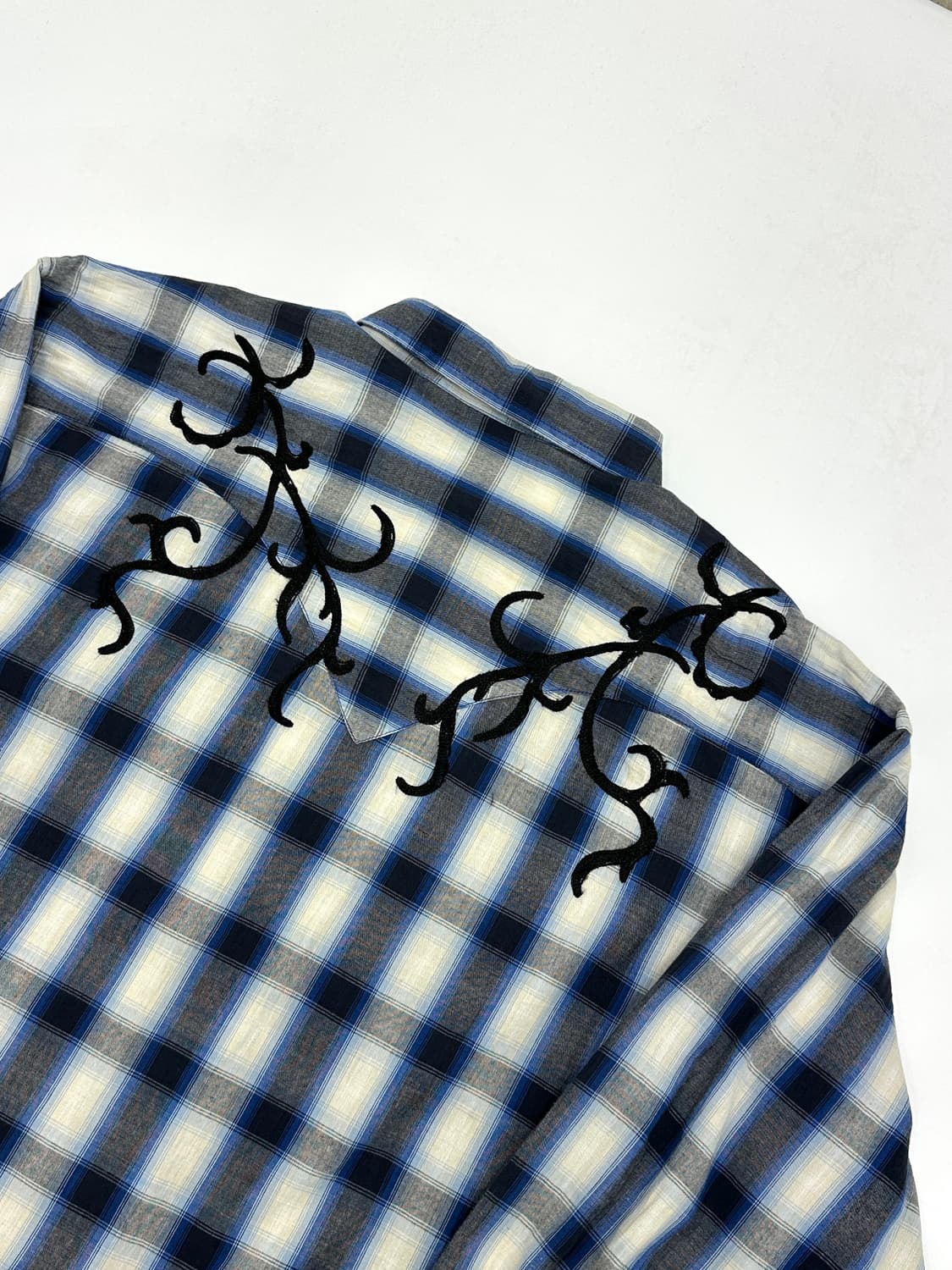 Rockmount Ranchwear 웨스턴 자수 디테일 셔츠 상품이미지7