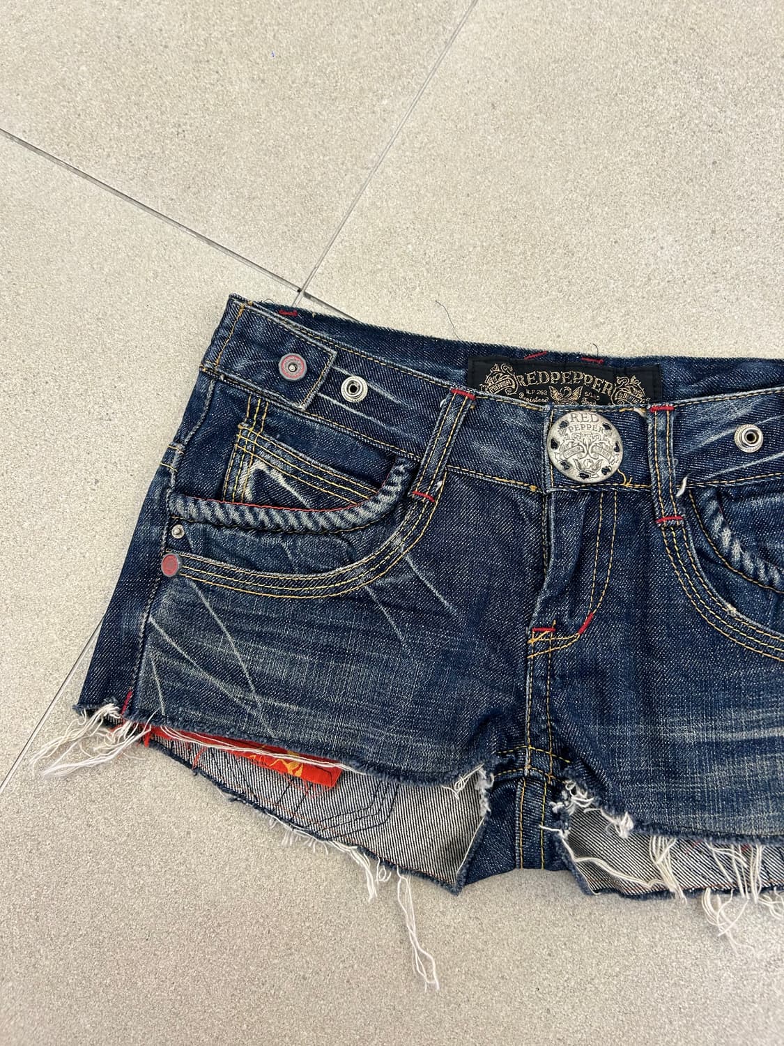 레드 페퍼 데님 반바지 상품이미지2