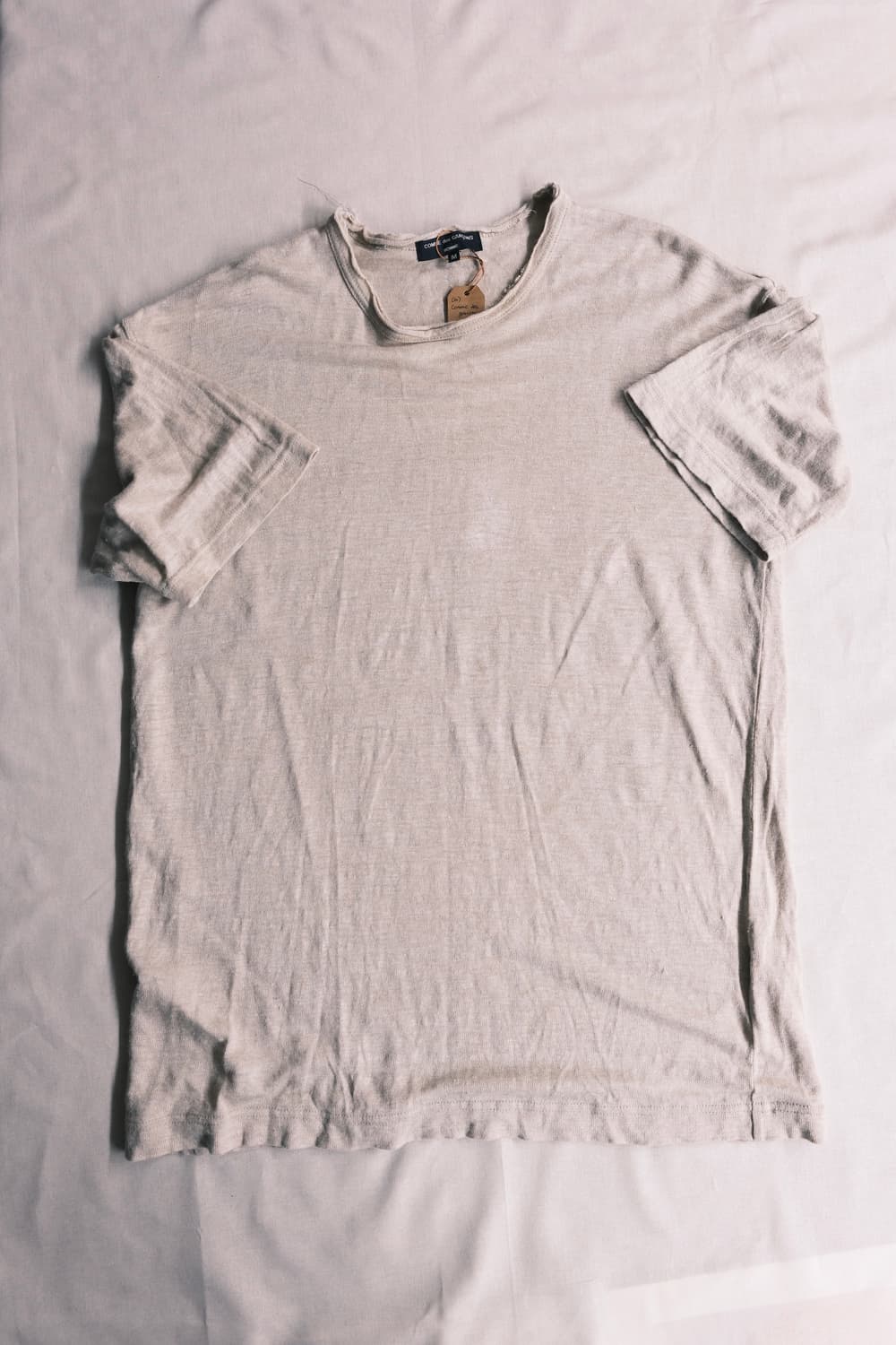 Comme des garcons homme 로우컷 반팔 티셔츠 m 상품이미지1