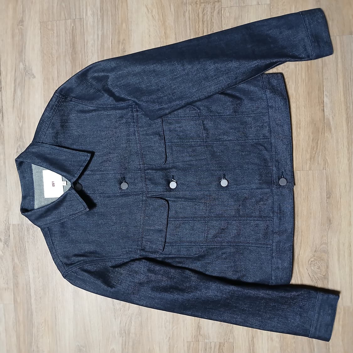 plac 051 플랙 데님 칸디아니 트러커 청자켓 상품이미지4