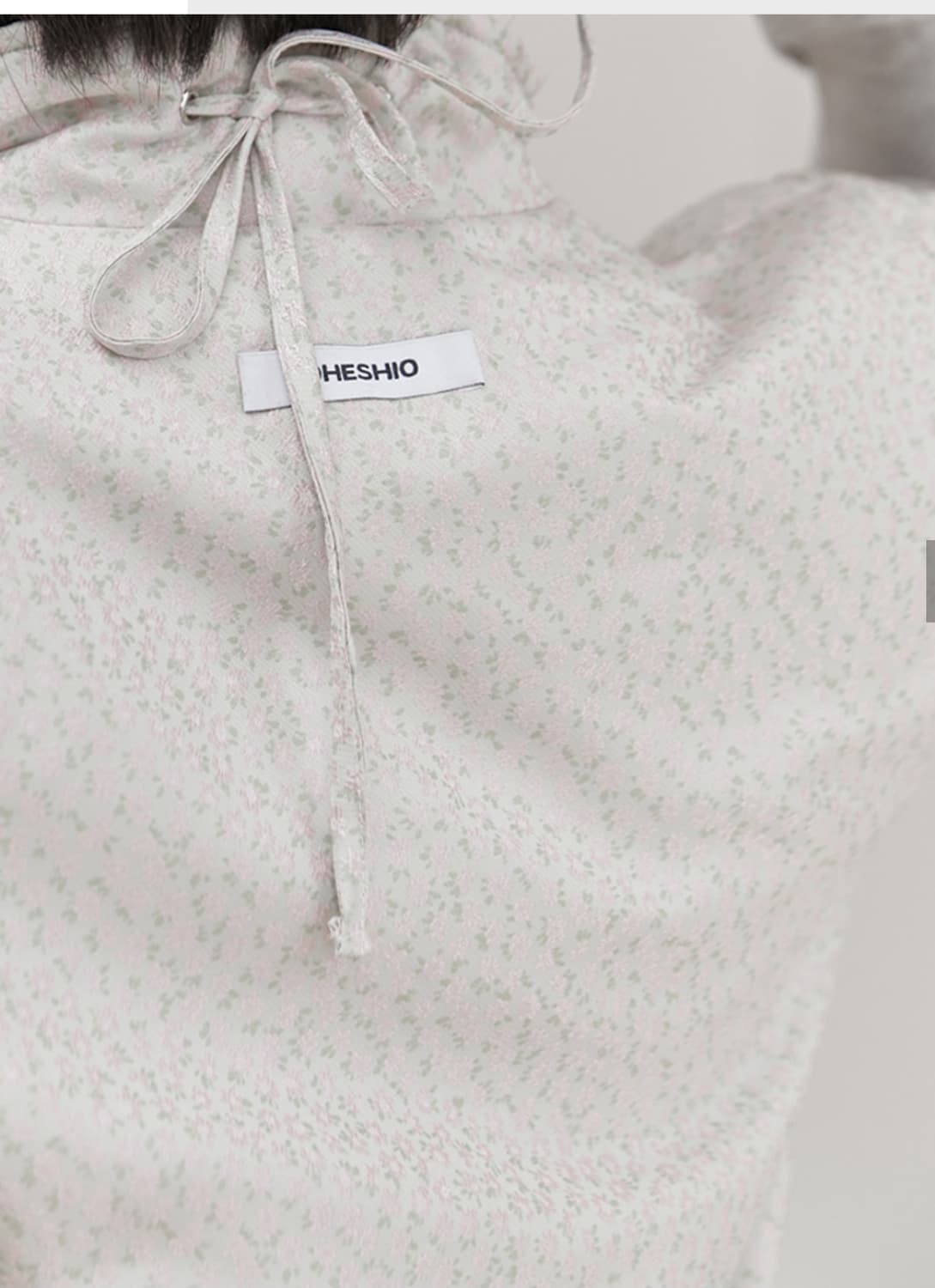 오헤시오 하프 패딩 핑크 상품이미지7