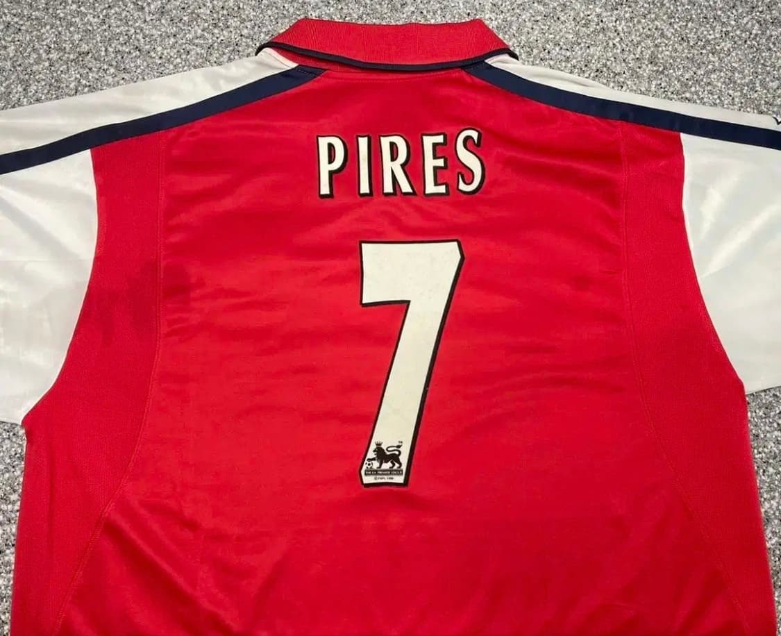 아스날 00/02 홈 유니폼 긴팔 XL 상품이미지7