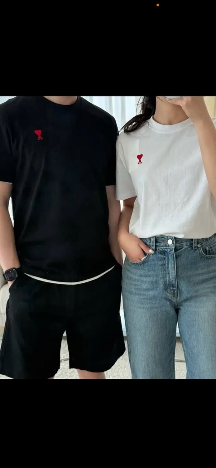 🔥[무료배송/새상품]🔥아미 라운드 반팔티 2 color  상품이미지8