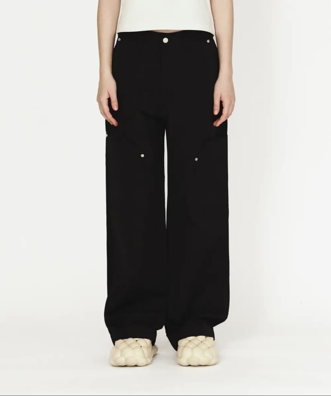 애드오프 트랜스포밍 팬츠 블랙 바지 50  상품이미지1