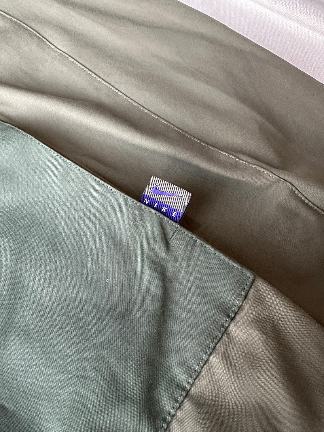 나이키 올리브그린 우븐 아노락 바람막이 2XL 상품이미지5