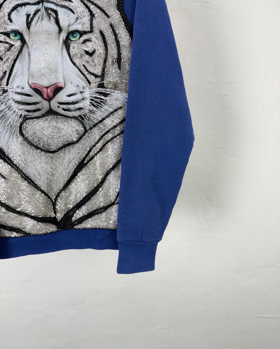 아이얼 마피아 블루 화이트 타이거 이매진 스털링 스웻 셔츠 상품이미지5