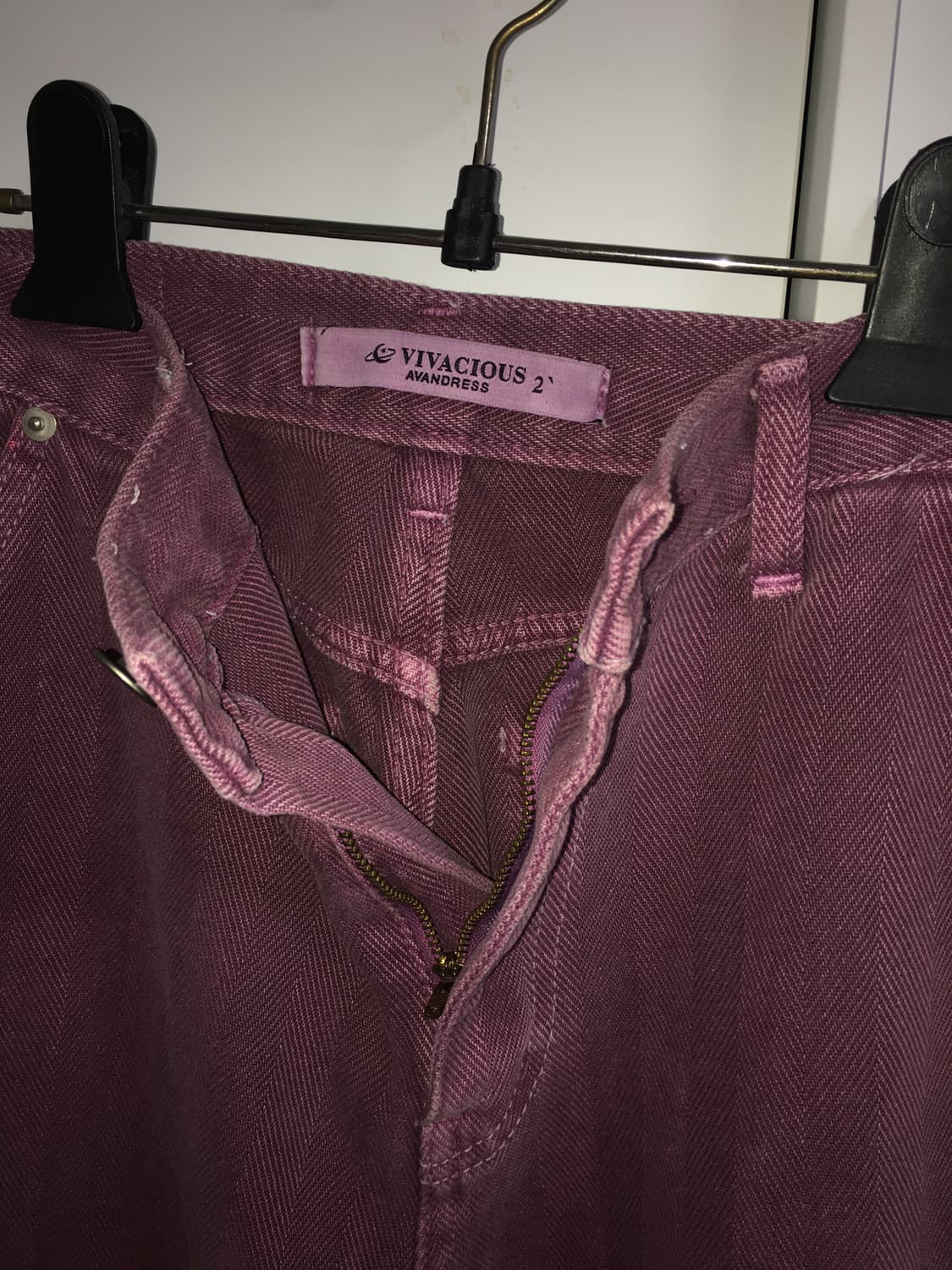 AVANDRESS 어반드레스 다크바이올렛핑크 팬츠 상품이미지2