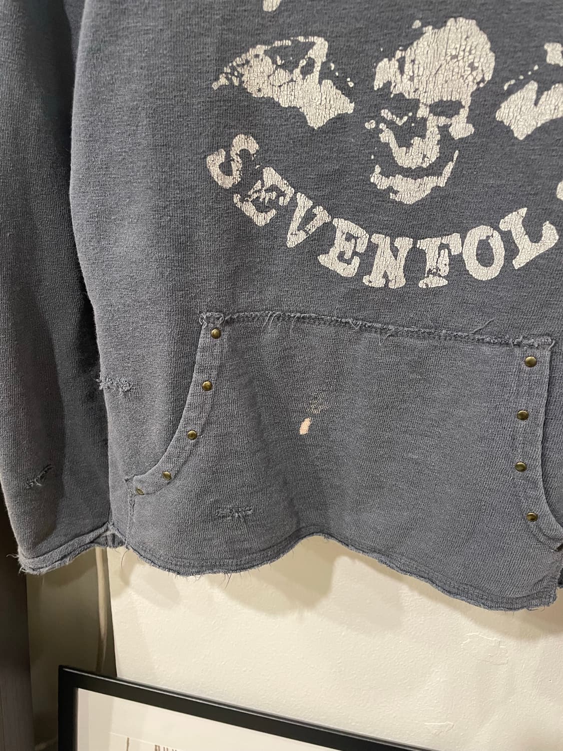 Clear land skull T-shirt 상품이미지8