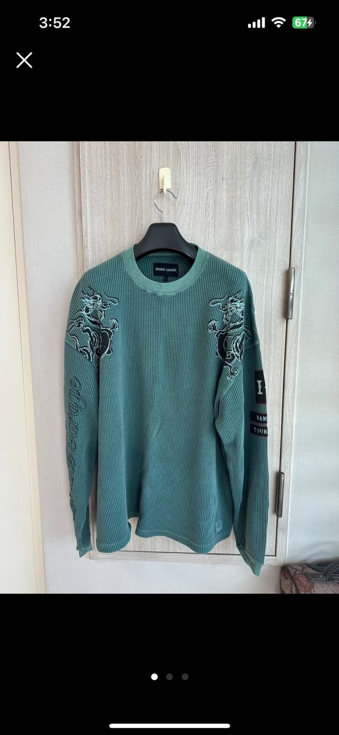 인세인개러지 와플 롱슬리브 상품이미지1