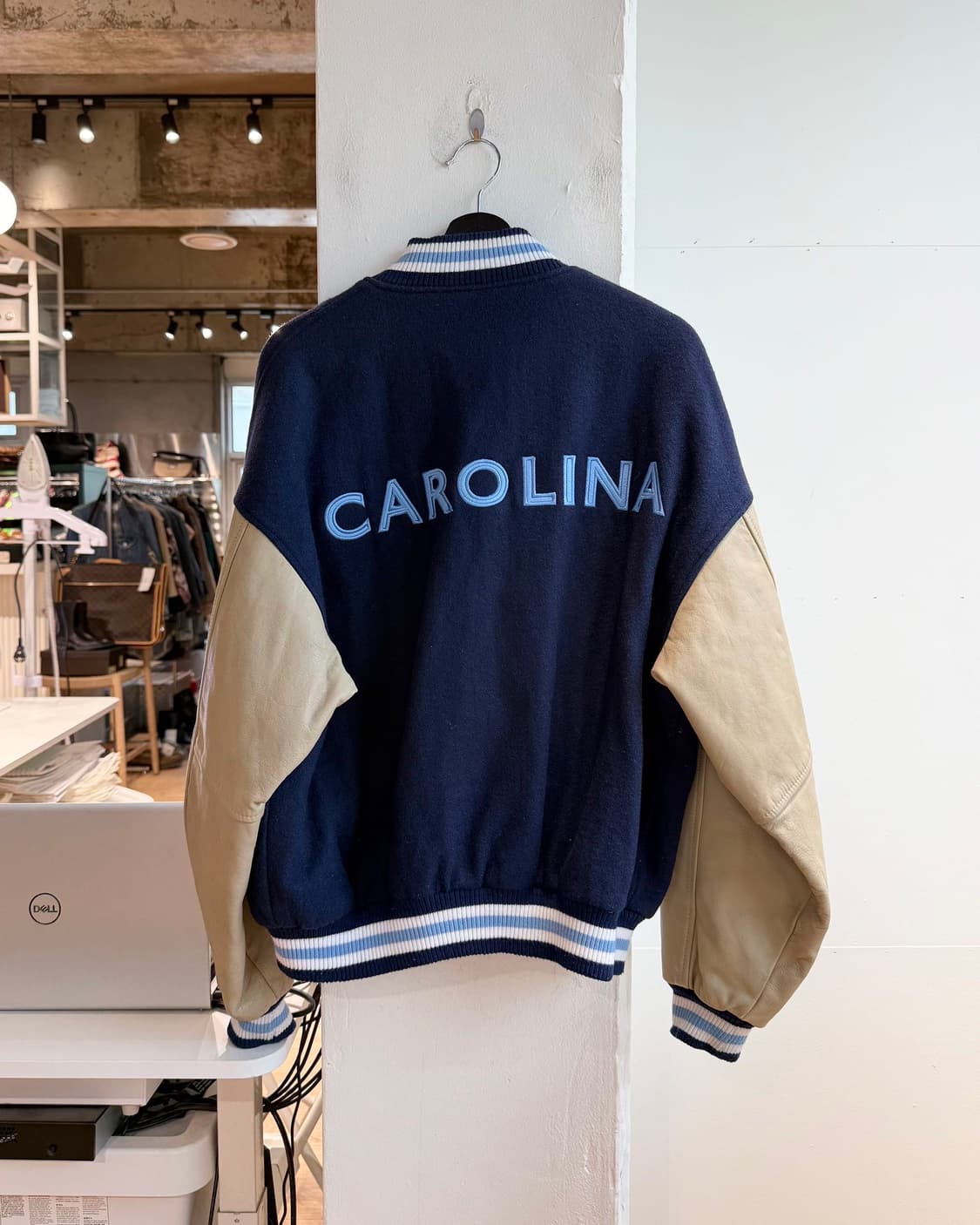 나이키 90s 네이비 노스 캐롤라이나 바시티 자켓  상품이미지7
