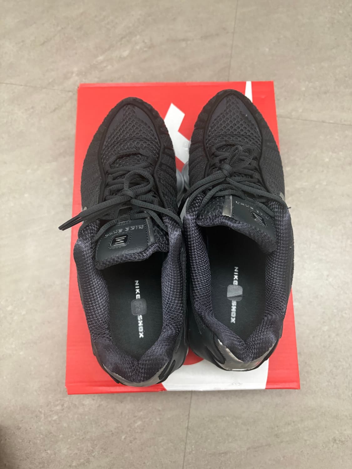 (W)나이키 샥스 TL - 오프 누아르:블랙:메탈릭 실버 (255) 상품이미지2