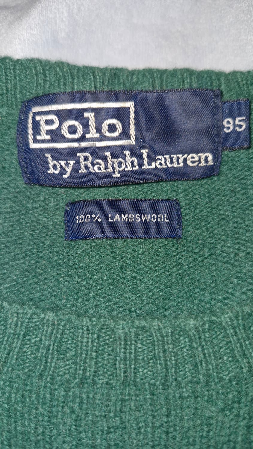 90s 빈티지 폴로 니트 상품이미지3