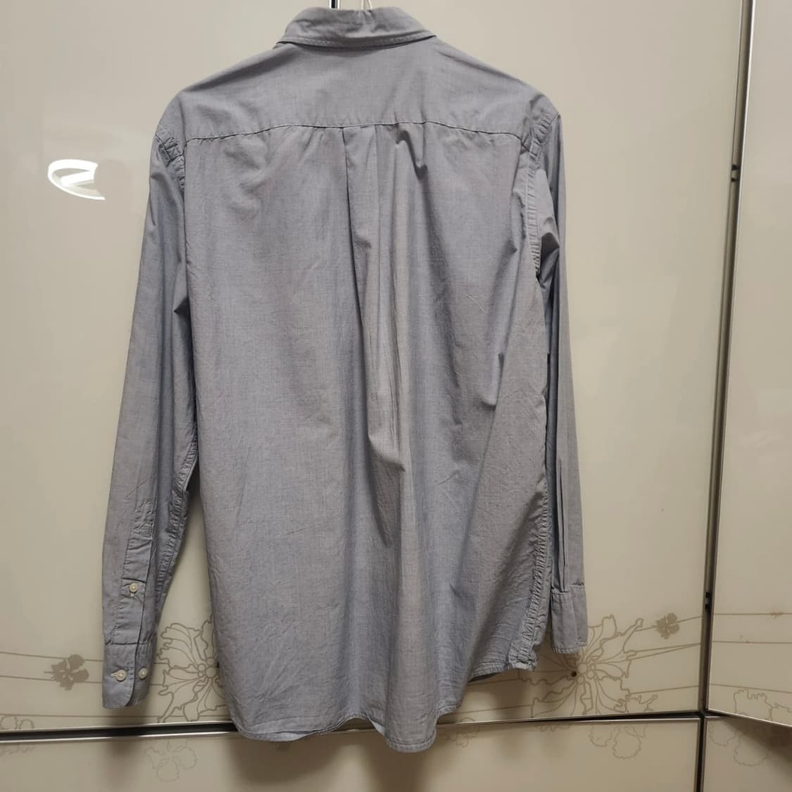 유니클로 옥스포드 셔츠 L 블루 상품이미지2