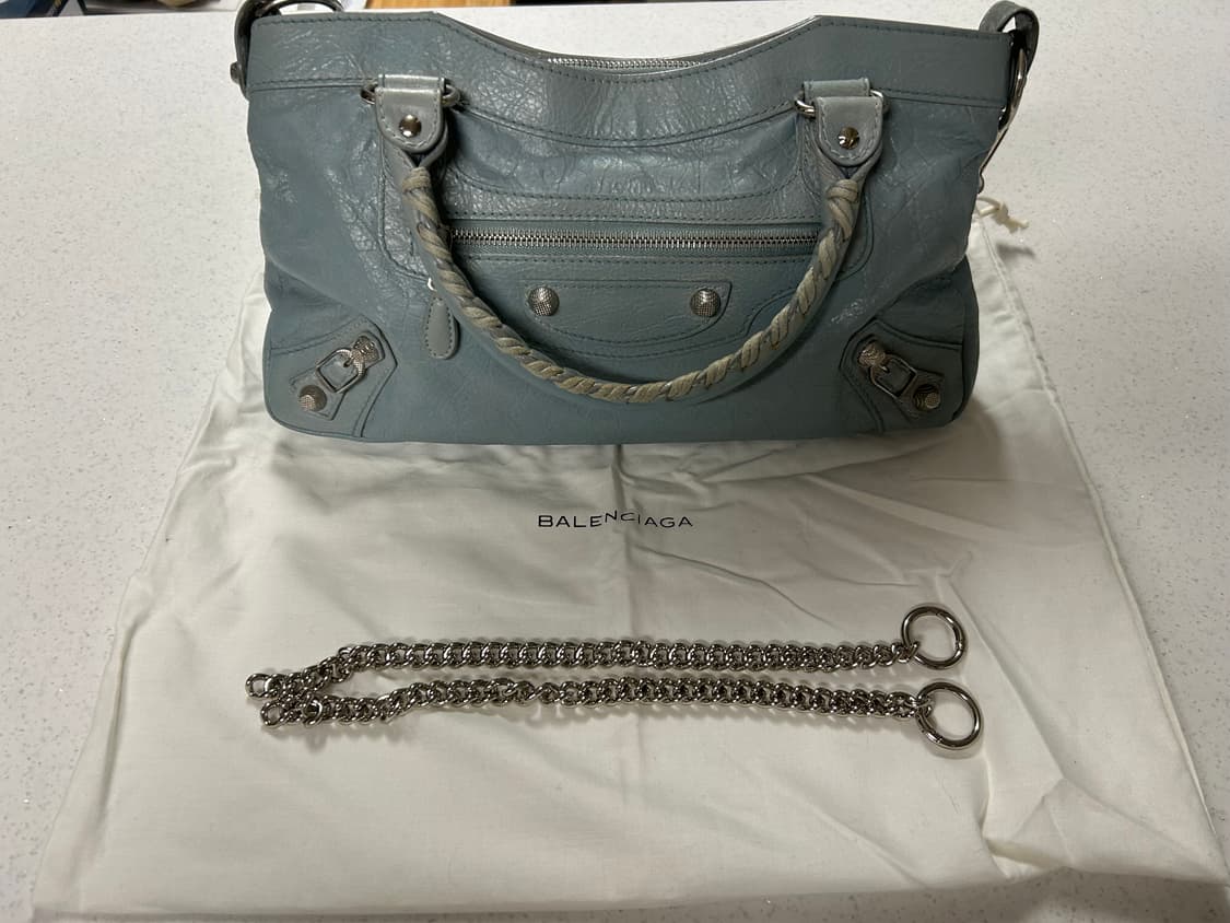 발렌시아가 클래식 모터 시티백 S 상품이미지1