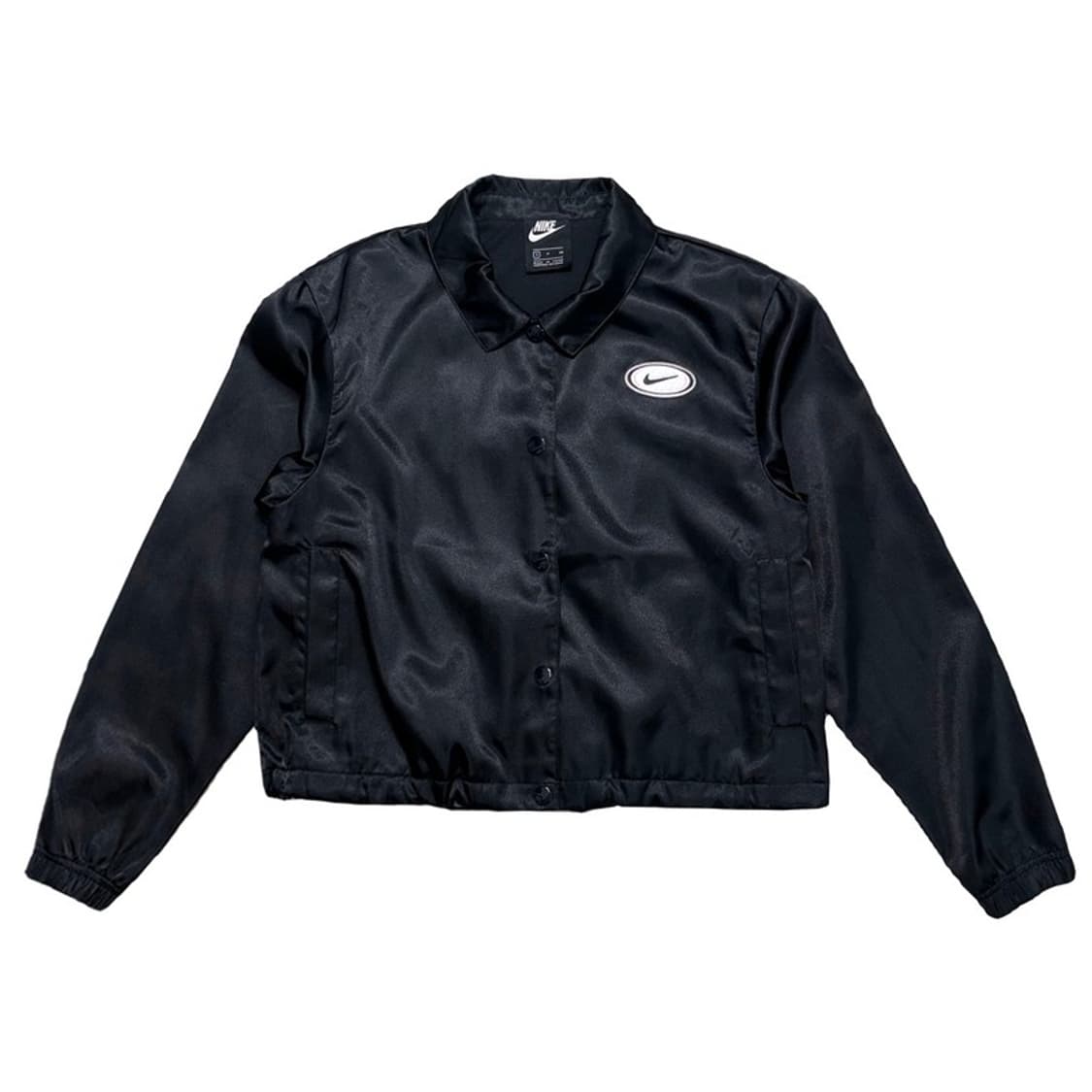 NIKE 크롭 코치 자켓 블랙 S 상품이미지1