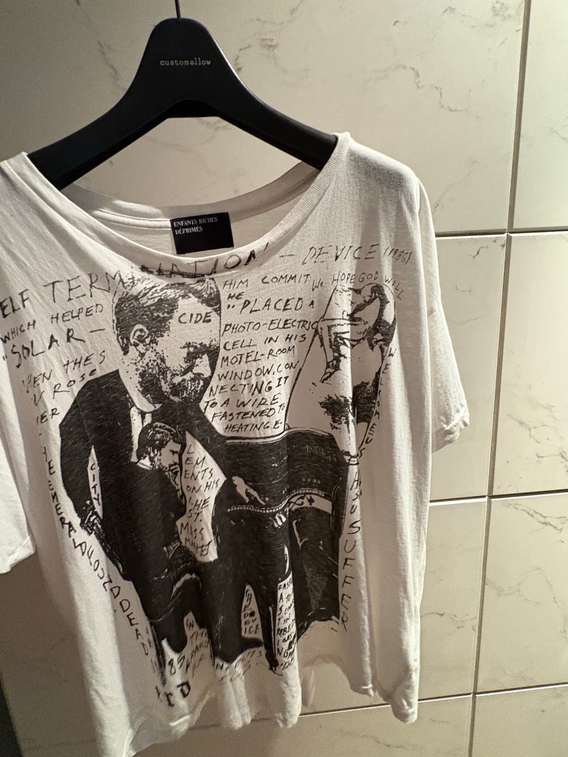 Erd self termination shurgken t shirts M 상품이미지2