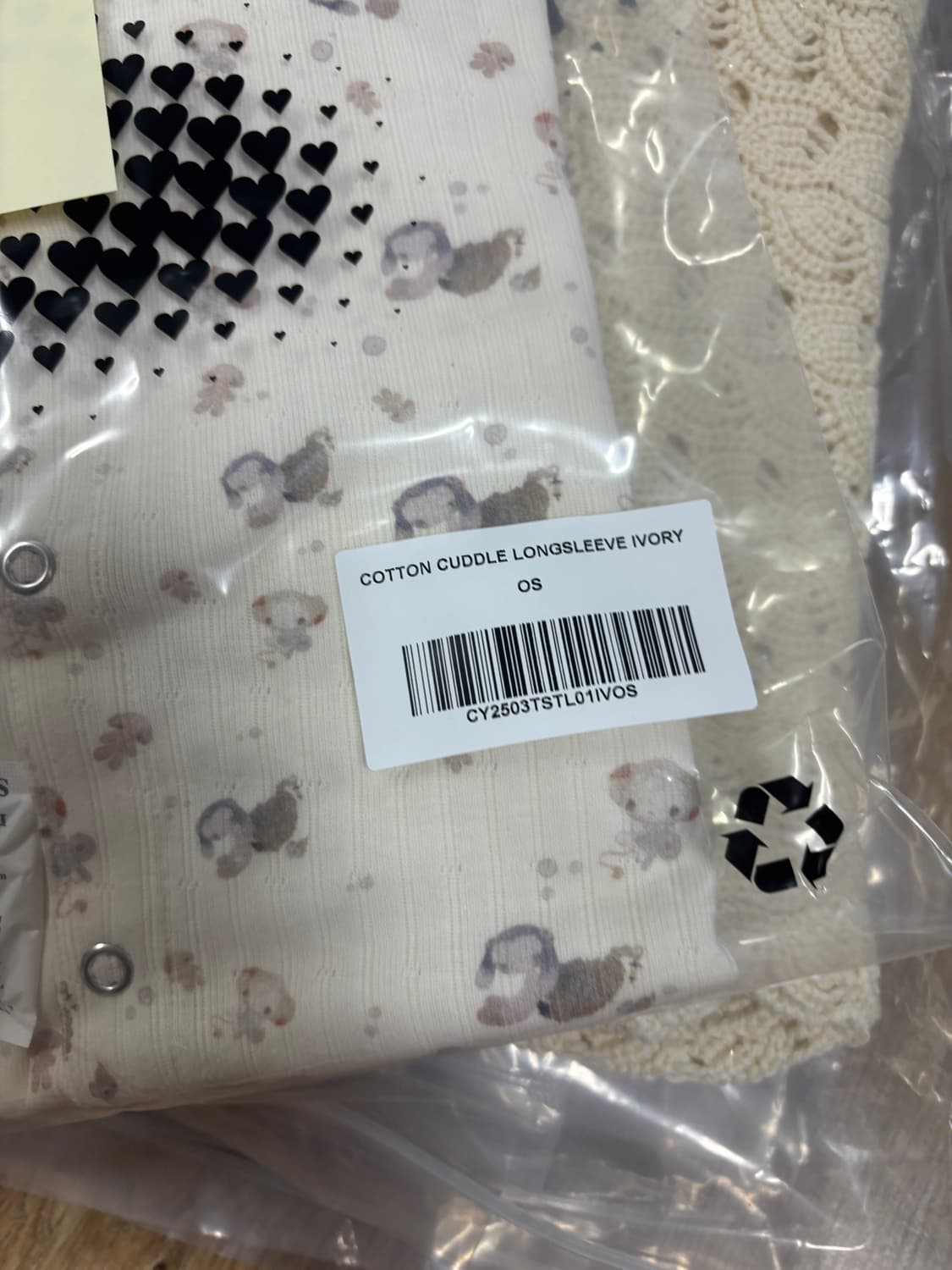 coyseio cotton cuddle longsleeves 새상품 상품이미지3