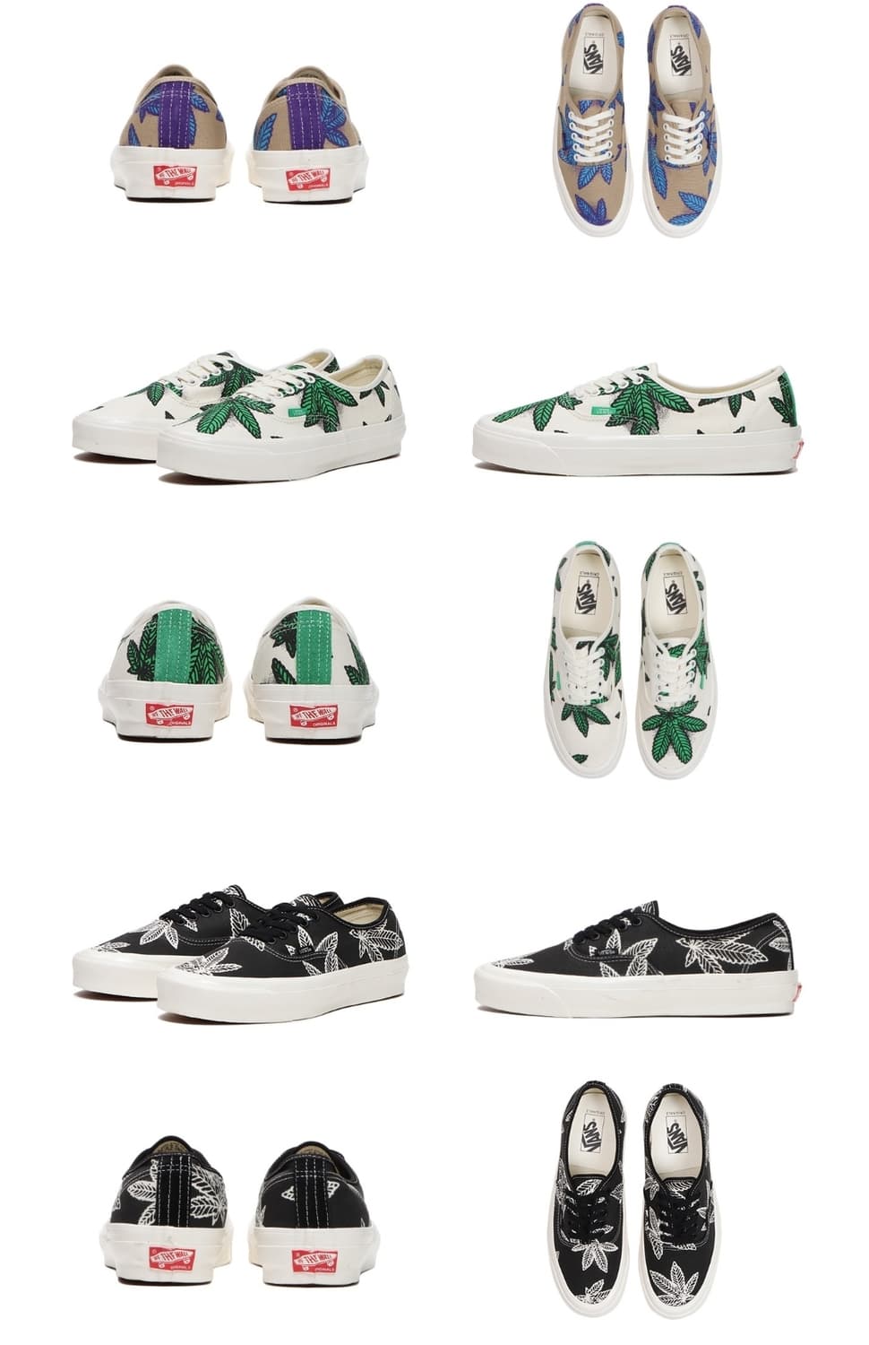 반스볼트 반스 볼트 어센틱 스위트리프 블랙 275cm 새상품 상품이미지3