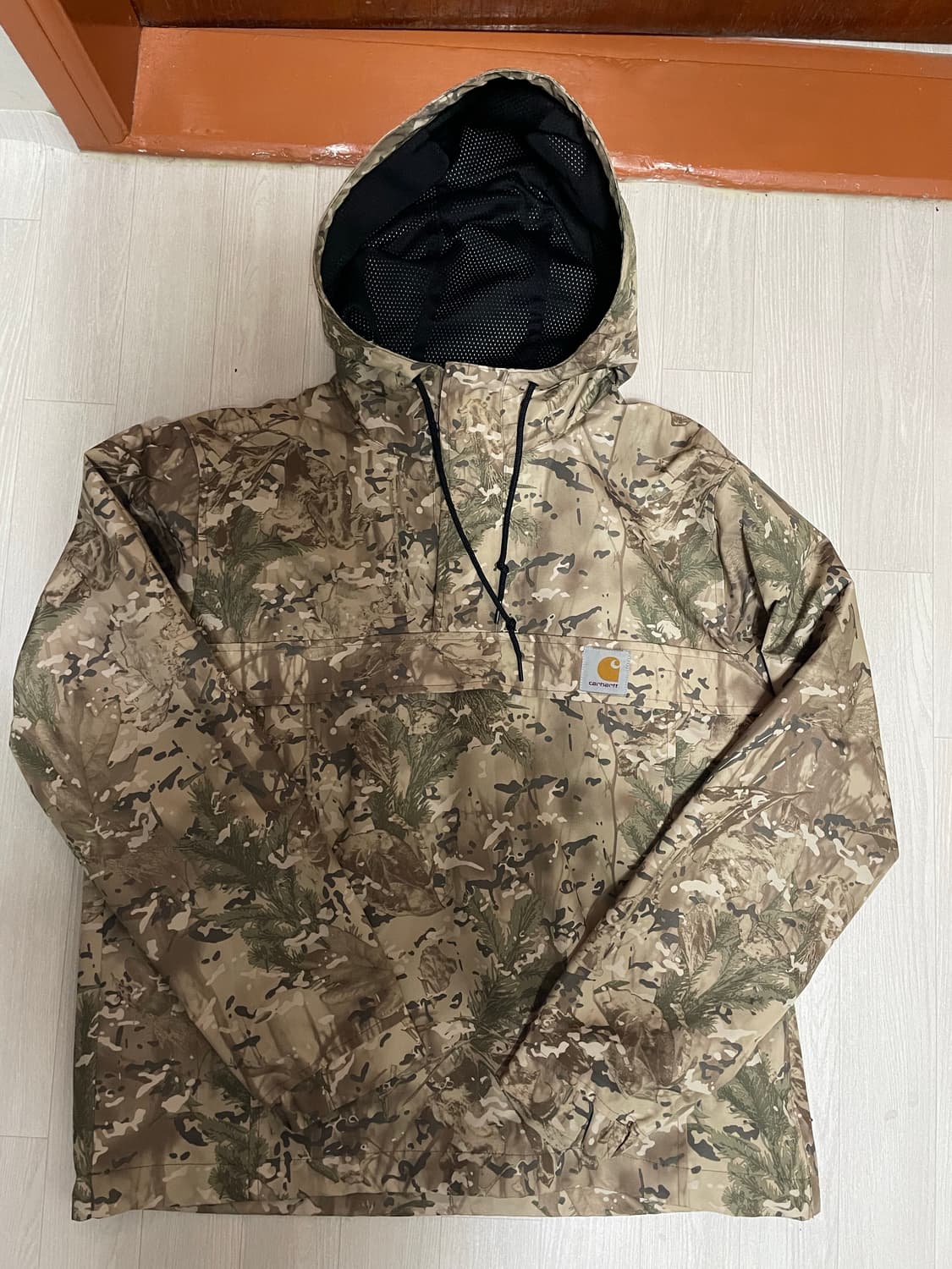 칼하트 wip 카모 아노락 풀오버 바람막이 L 상품이미지1