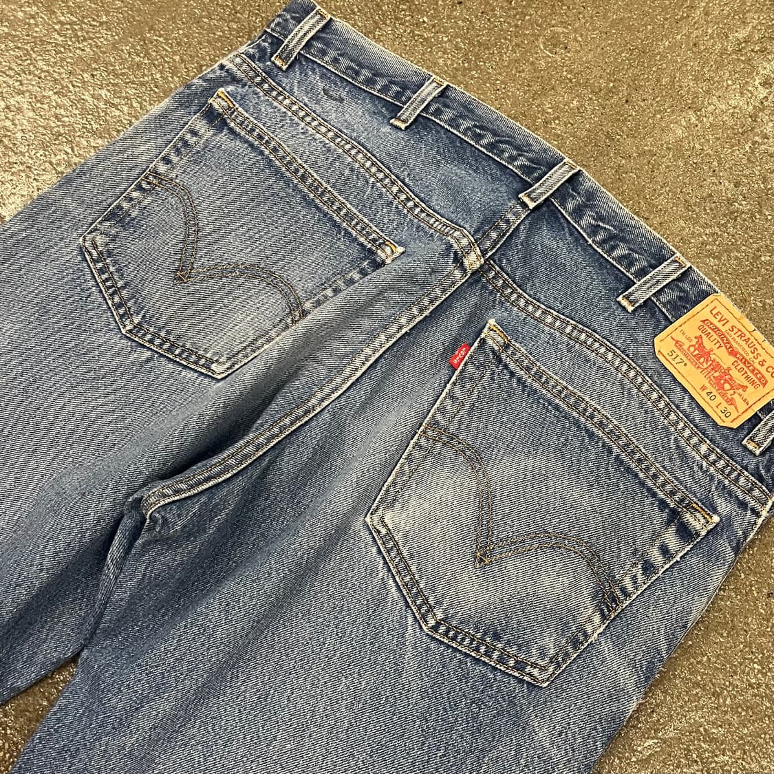 00s Levis517 데님 부츠컷 (39“) 상품이미지4