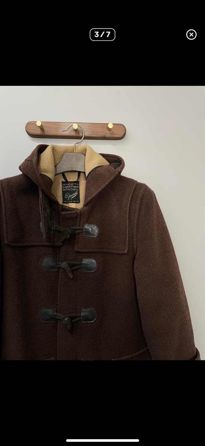 글로버올 브라운 더플 코트 A3131 상품이미지3