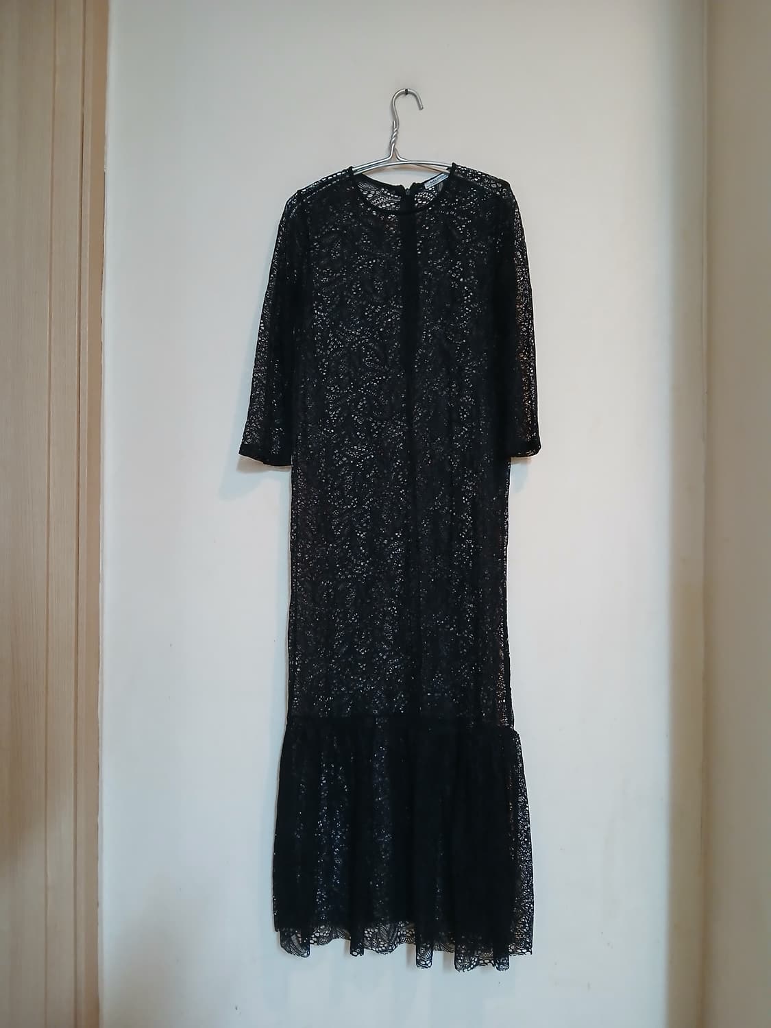 새상품 자라 레이스 칵테일 롱 원피스 파티 드레스 홀복 사은품 세트 나시 상품이미지2