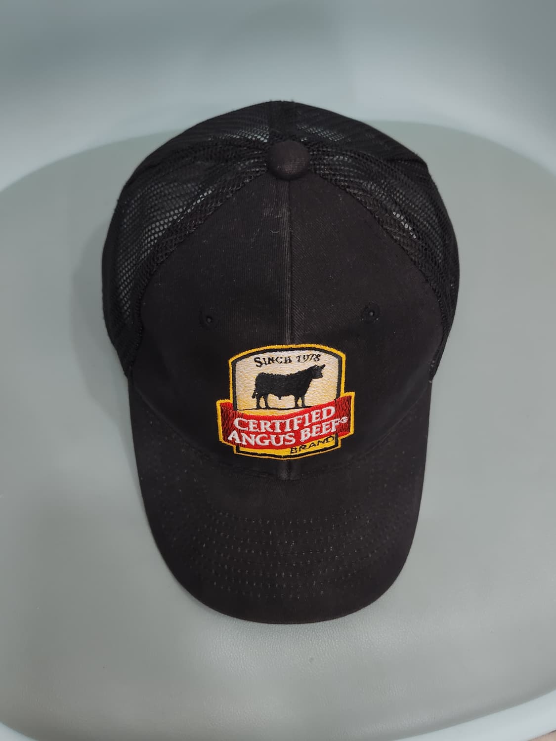 앵거스 비프 Certified Angus Beef 블랙 메쉬 볼캡 모자 상품이미지3