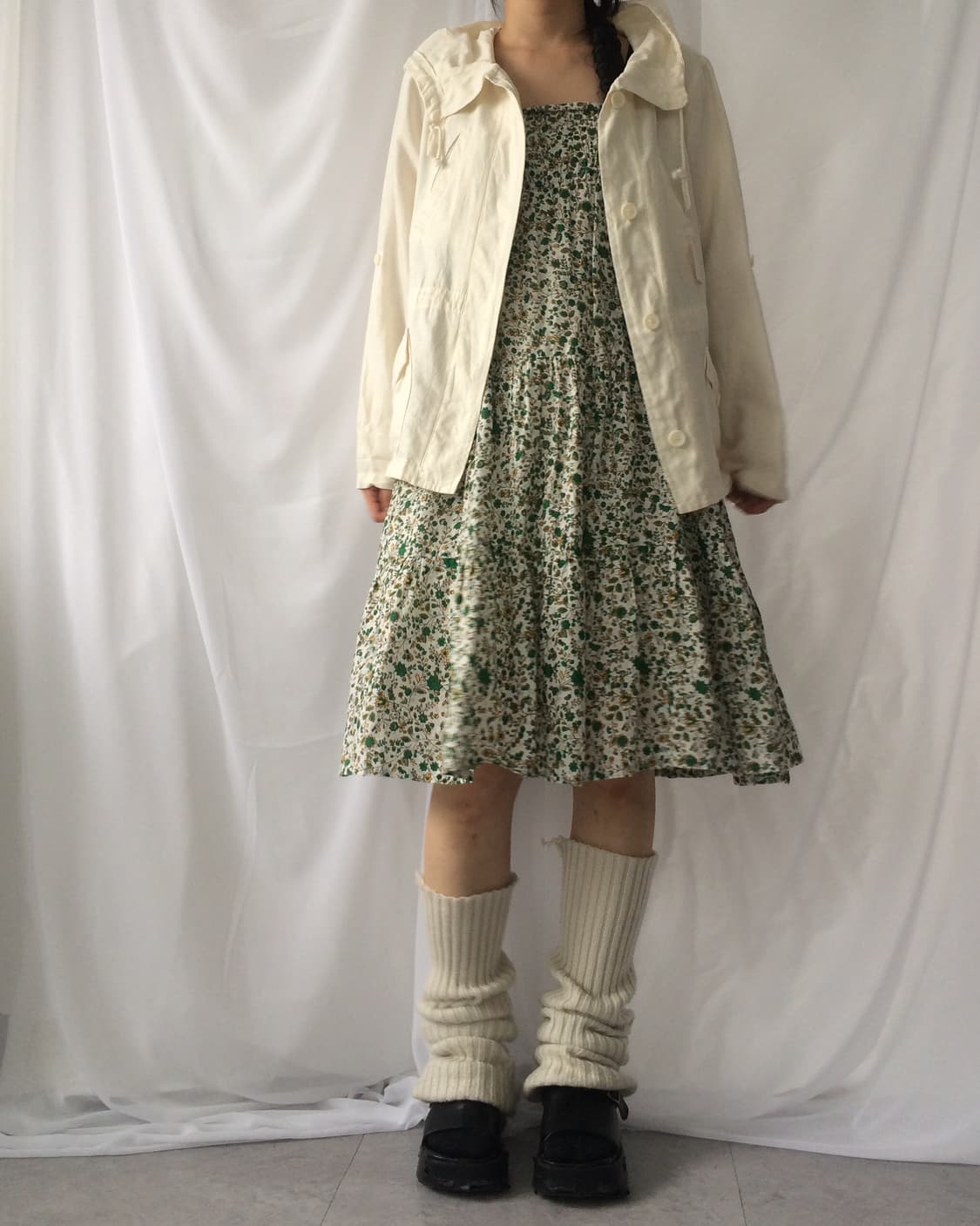 Flower pattern onepiece 상품이미지5