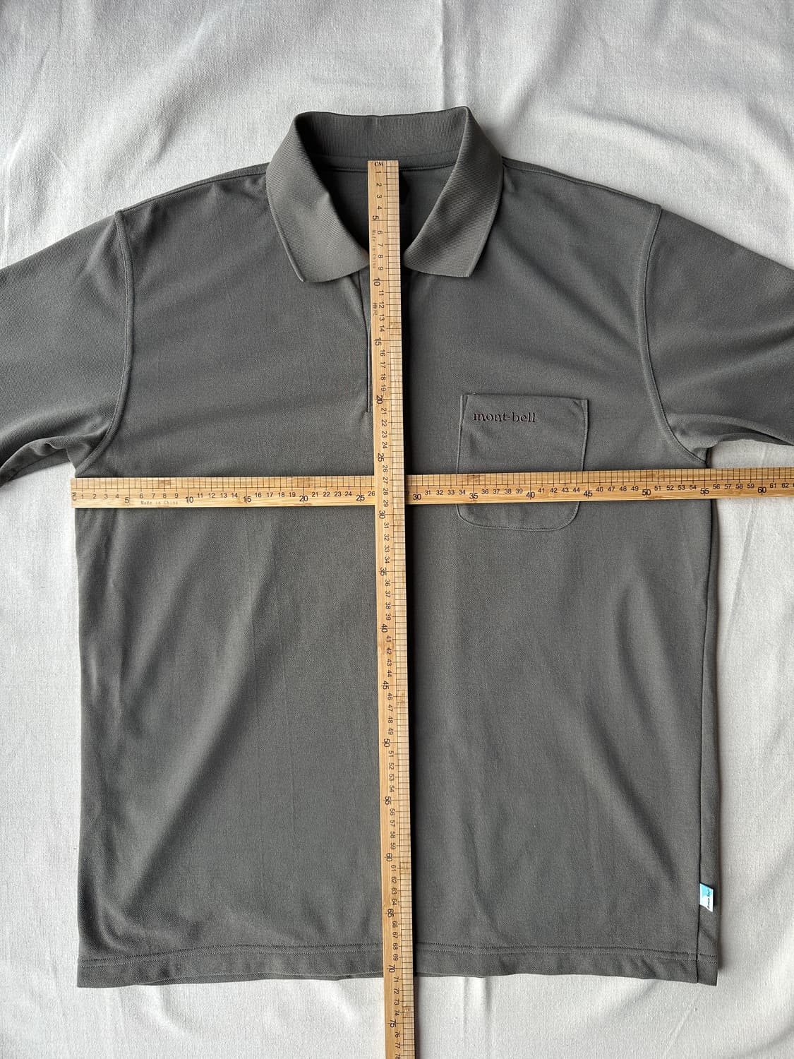 몽벨 재팬 피케 반팔 카라티 올리브그린 L 상품이미지10