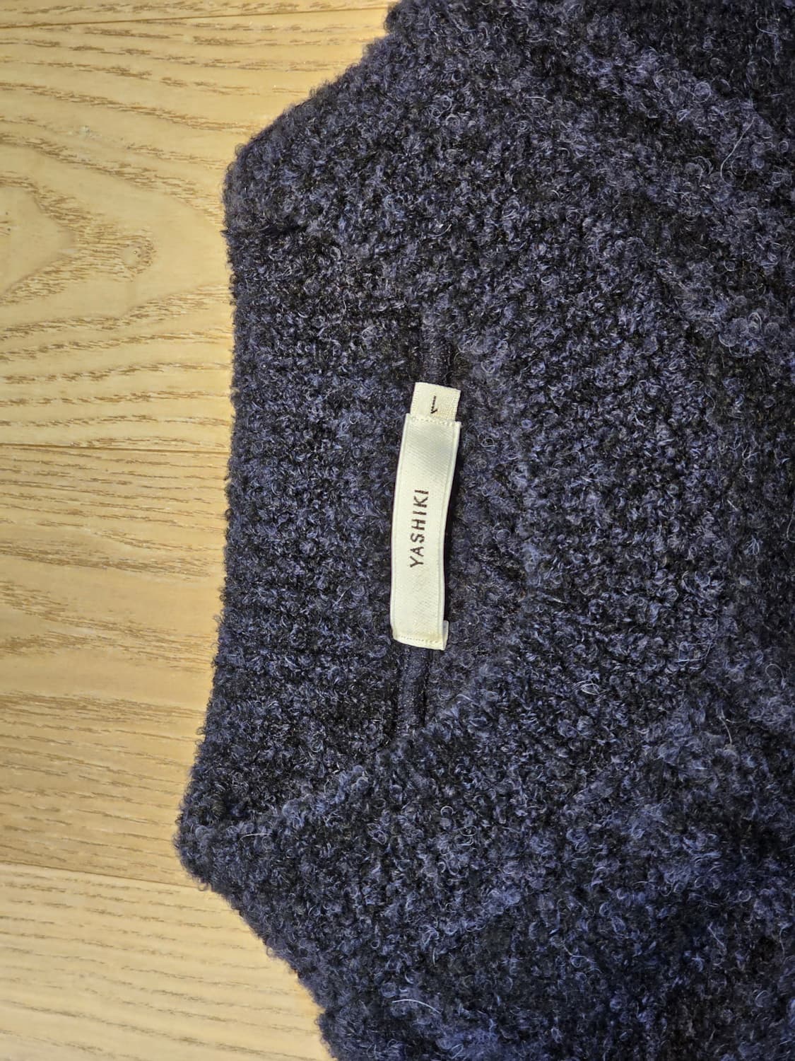 야시키 니트 1 Size Navy 상품이미지8