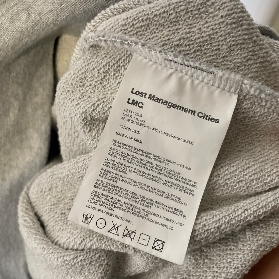 LMC 아치로고 후드티 M 상품이미지4