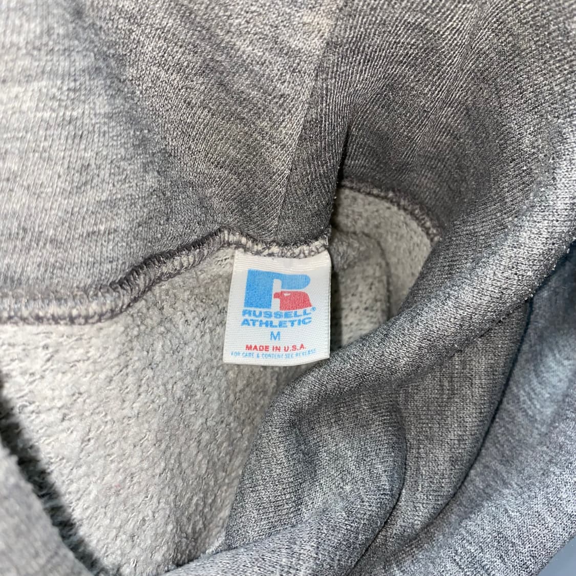 90년대 미제 러셀 에슬레틱 후디 그레이  상품이미지3