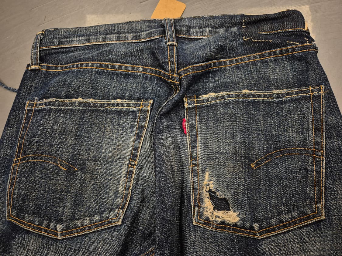 00s LEVI'S LVC66501 데님 팬츠 상품이미지4