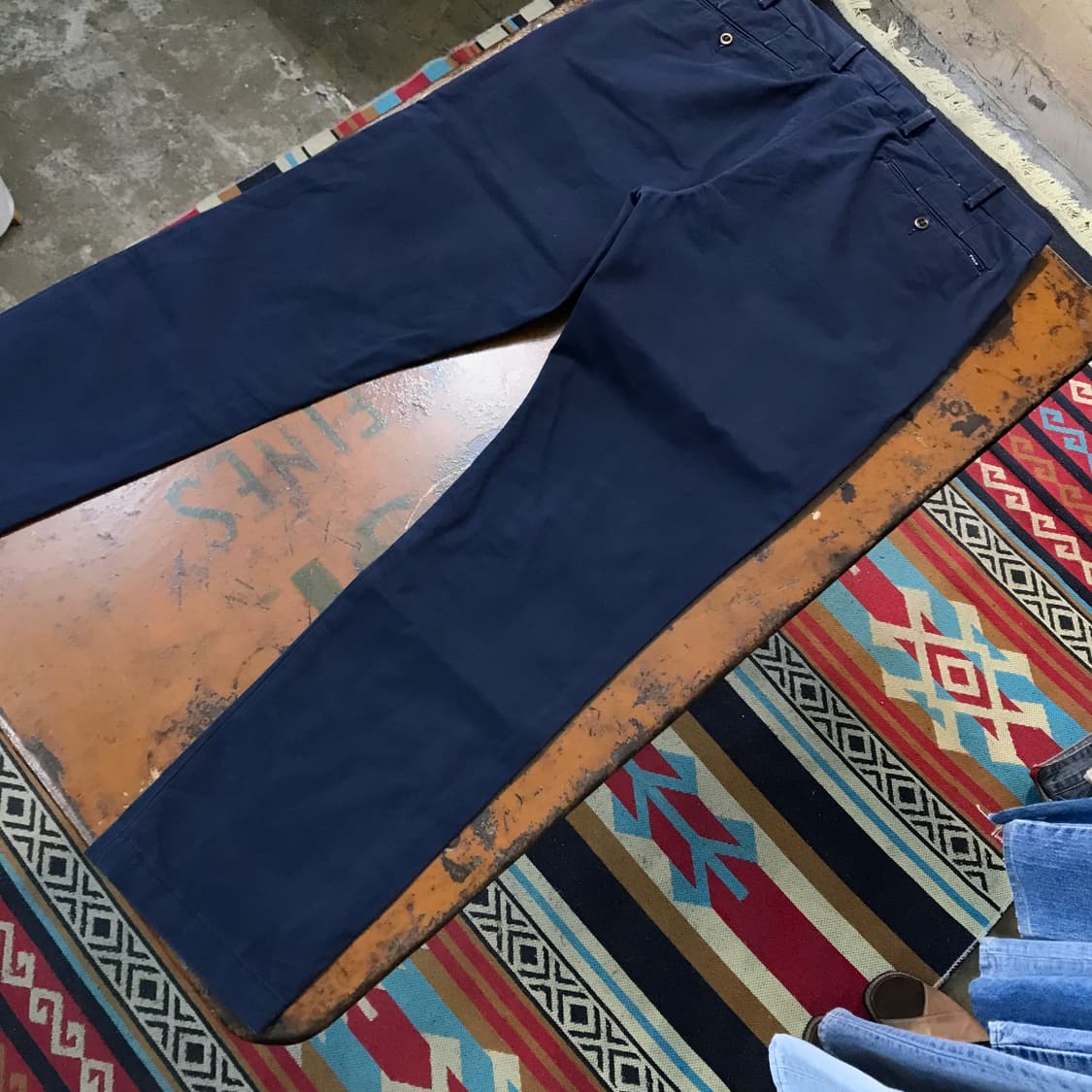 폴로랄프로렌 에이징 네이비 치노 팬츠 허리 34 35 사이즈 상품이미지2