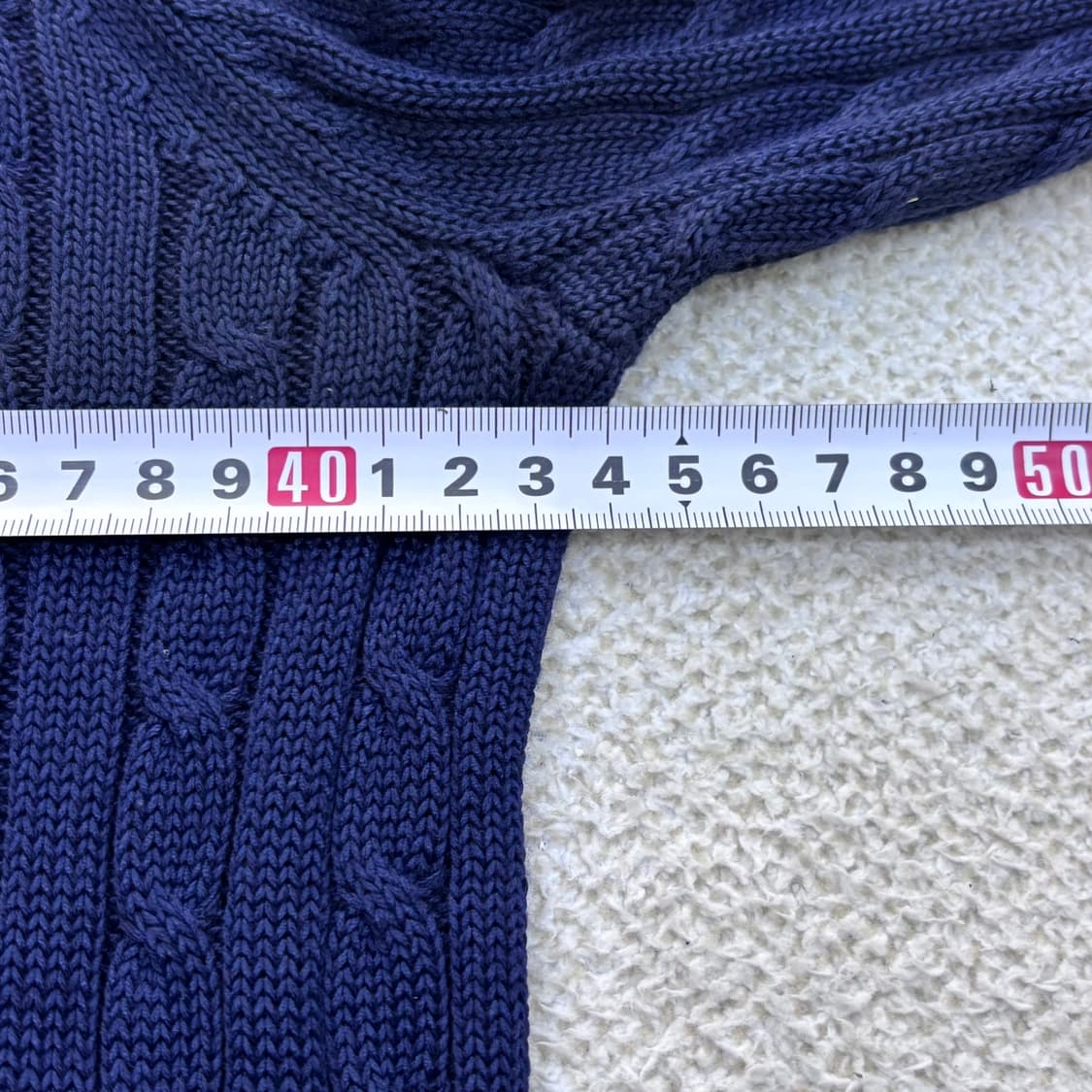 M 폴로랄프로렌 케이블 니트 집업 0423E 상품이미지7