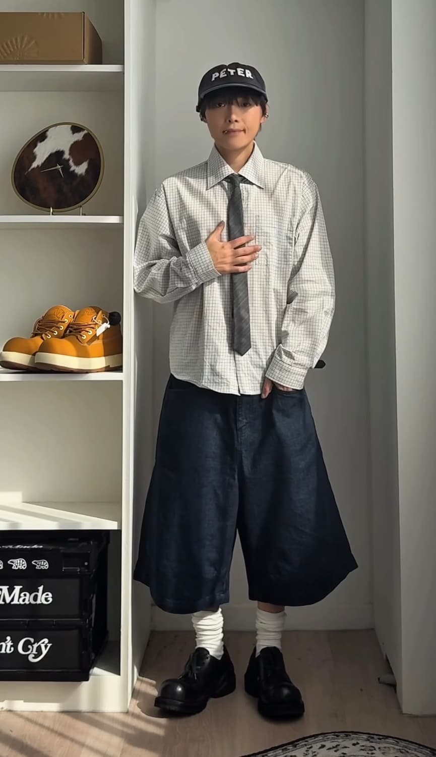 AAOA x 다이브인 인디고 커브드 데님 2size 상품이미지4