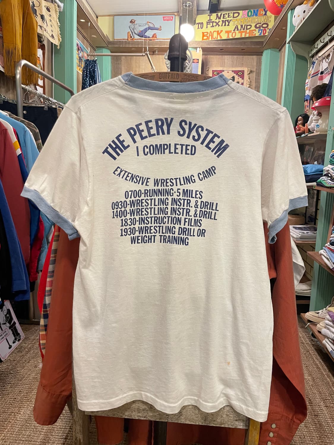 1980's Vintage Ringer T-Shirt  상품이미지8