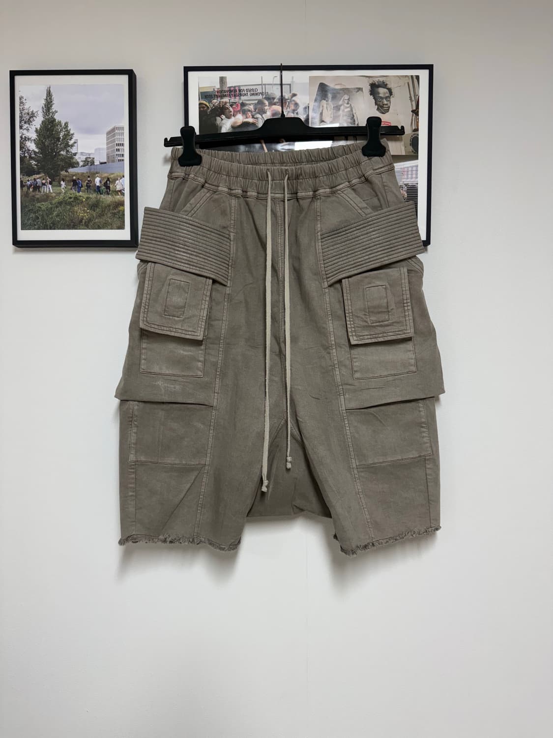 [S] 릭오웬스 다크쉐도우 크리치 카고 쇼츠 상품이미지1