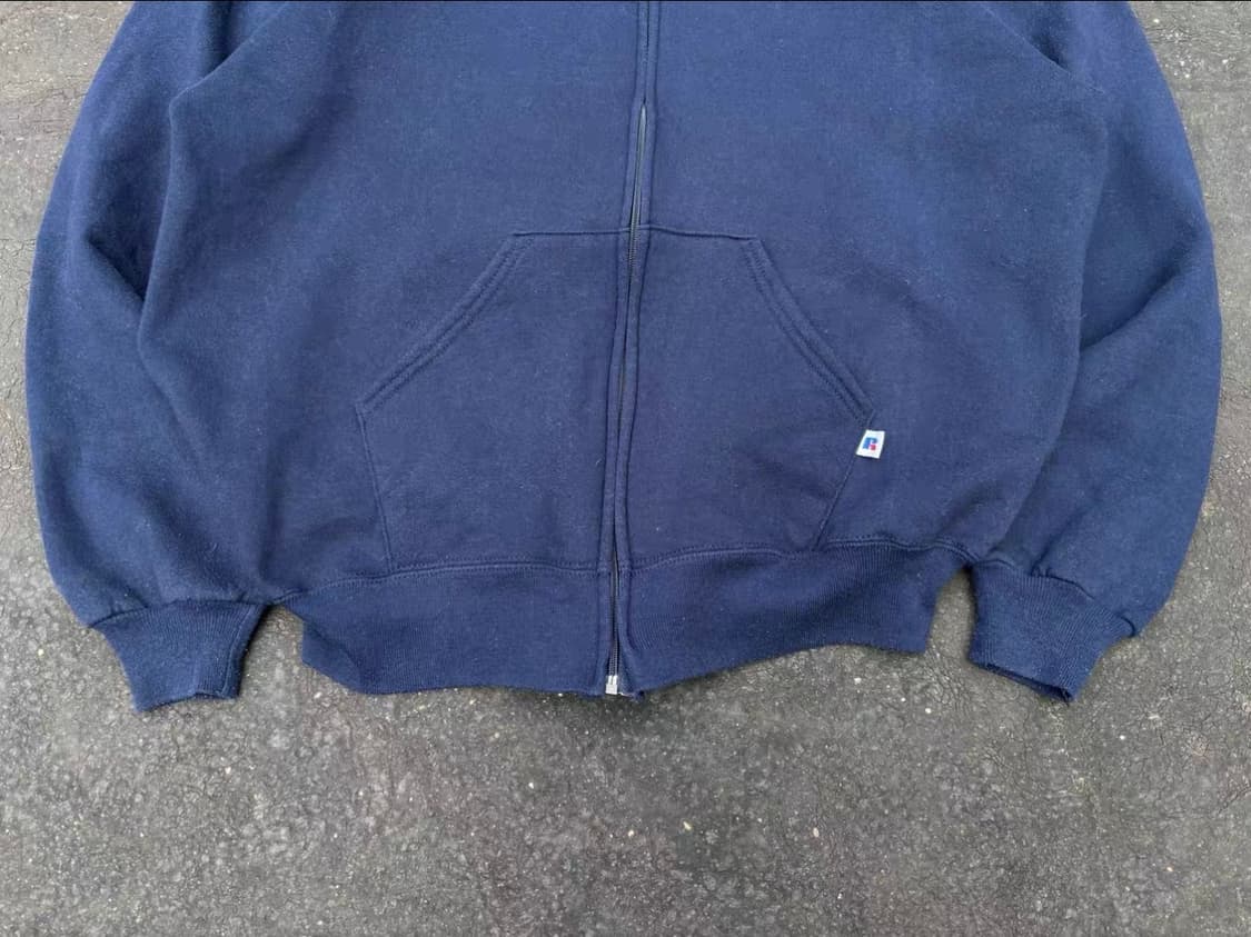 90s Vintage USA Russell Athletic 후드집업 상품이미지3