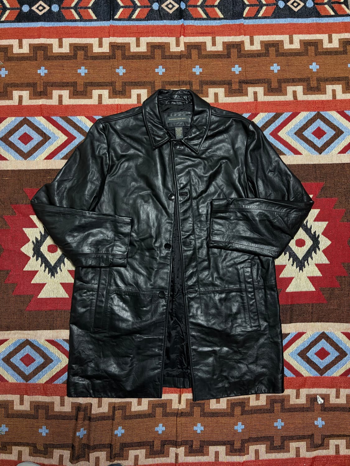 L) 바나나리퍼블릭 레더 카코트 올드갭 카코트 상품이미지1