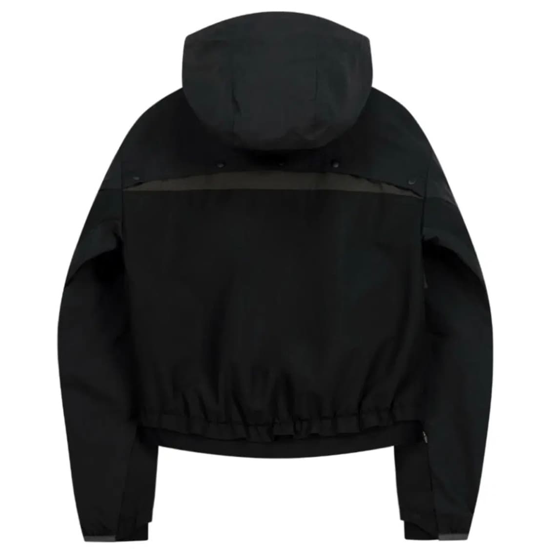 오호스 Paneled Crop Shell Jacket / Black 상품이미지2