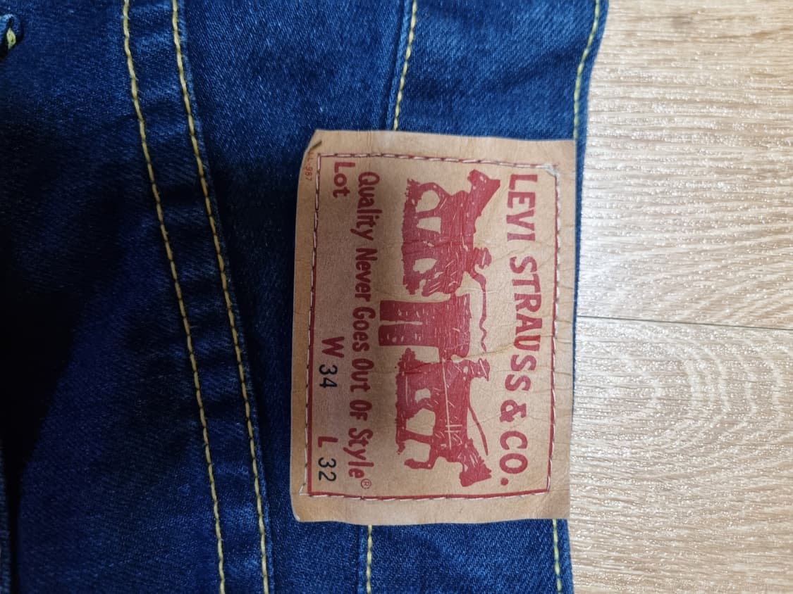 리바이스 타입1 아이코닉 스트레이트 34x32 상품이미지3