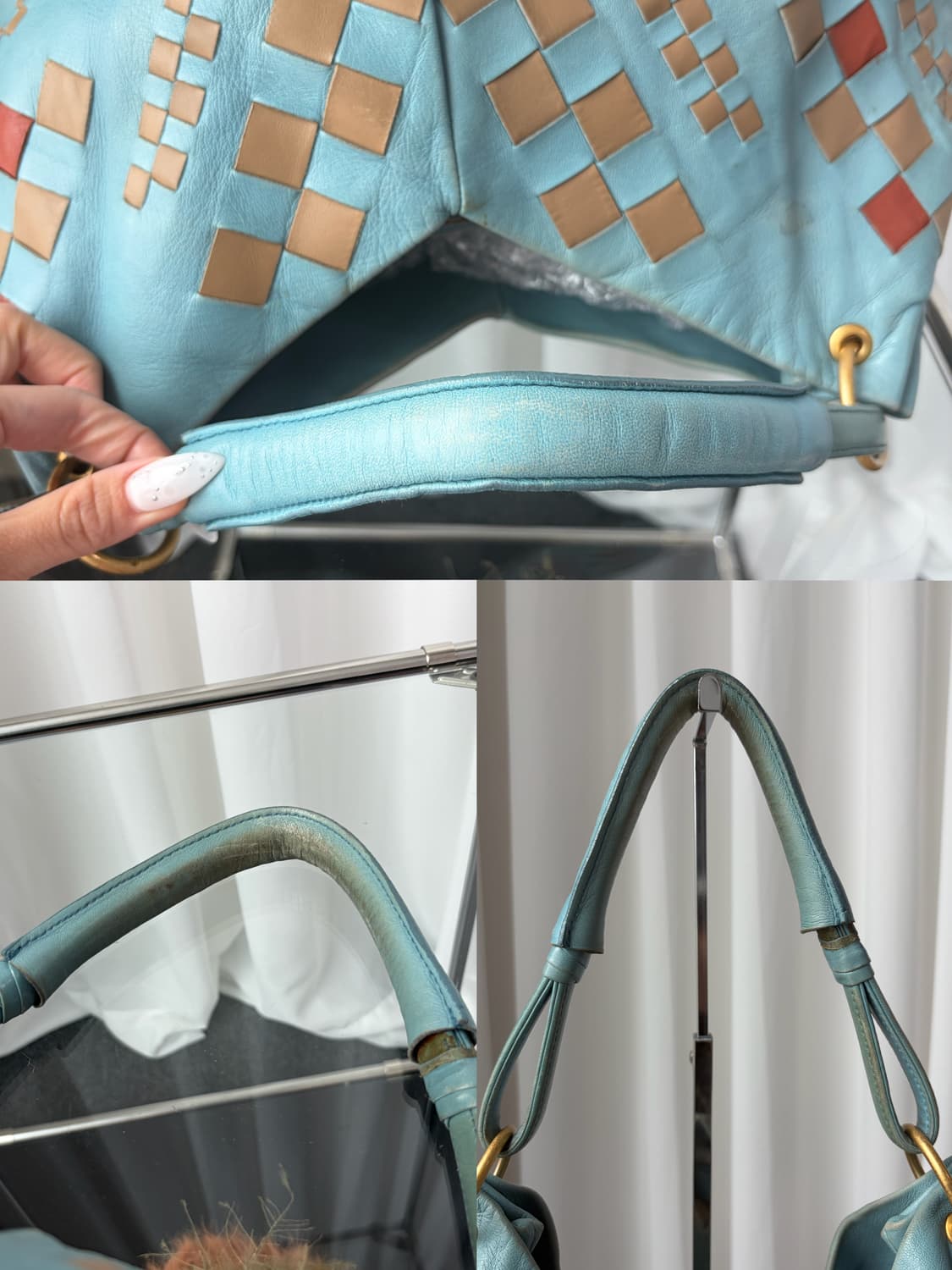 보테가 베네타 인트레치아토 포춘 쿠키 호보백 상품이미지7