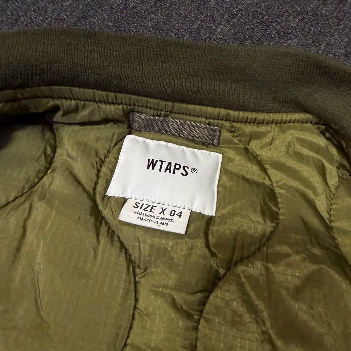 WTAPS 더블탭스 퀄티드 도킹 자켓 상품이미지6