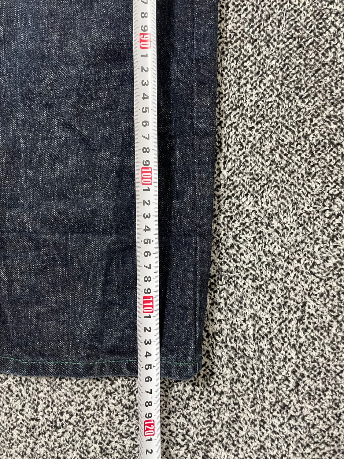빈티지9. X-LARGE 엑스라지 패치워크 데님팬츠 청바지 상품이미지7